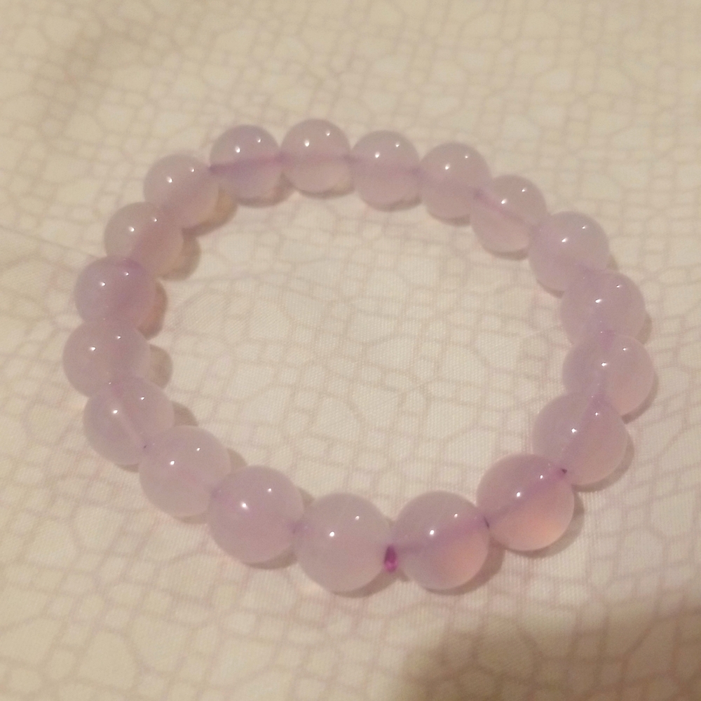 Purple Chalcedony very gemmy